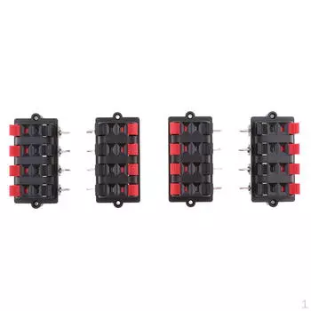 Соединительная пластина Push Release для стереодинамиков, 4 шт.