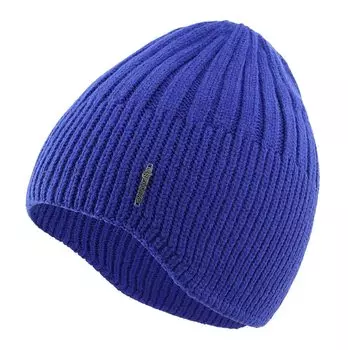 [Соединительная плитка] наушники вязаная шапка детская зимняя теплая шапка детская шапка-бини для мальчиков вязаная шапка (Королевский синий) синий