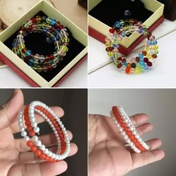 Соединительное кольцо бусины соединитель для браслета металл DIY ювелирные изделия круглый браслет аксессуары серебряный