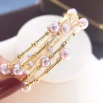 Соединительное кольцо Память Бисер Стальная проволока Кольца Ручная работа DIY Ювелирные изделия Круглый браслет Изготовление ювелирных изделий серебряный