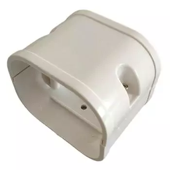 Соединительные линии покрыты ПВХ, устойчивым к атмосферным воздействиям, белого цвета