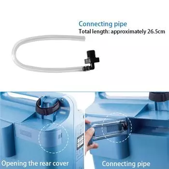 Соединительный адаптер для трубки увлажнителя Запасная часть для чашки увлажнителя Инструмент для здравоохранения 1