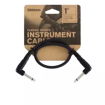 Соединительный кабель D Addario (Экранированный кабель) Патч-кабель серии Classic PW-CGTPRA-01 (30см ДЛ) []