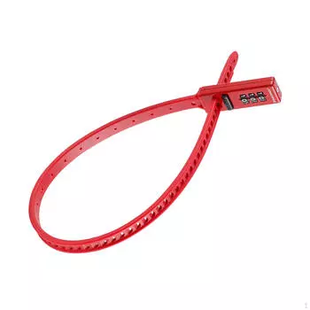 Соединительный кабель для велосипедного замка, 3-значный для велосипедного багажа, езды на велосипеде чёрный