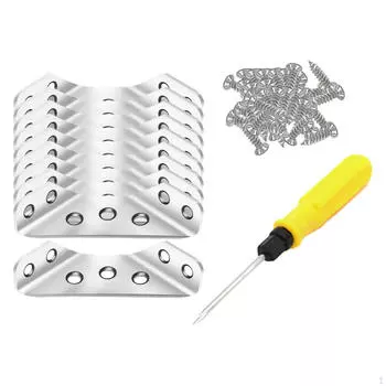 Соединительный кронштейн для угловой мебели, крепежный уголок для шкафа 10 Corner Connector