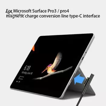 Соединительный шнур PD-USB типа C, зарядный кабель для M-icrosoft Surface Pro 3 4 5 6