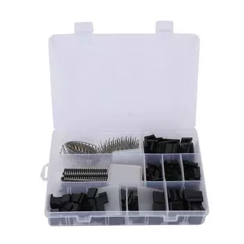 Соединительный штыревой провод 2,54 мм корпус разъема «папа-мама» набор аксессуаров