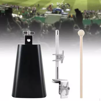 Соединительный зажим для барабана Монтажный кронштейн для бас-колокольчиков с фурнитурой для колокольчиков Легкое крепление