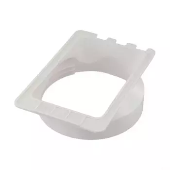 Соединитель Переходник воздуховода Выхлопная труба мобильного кондиционера белый