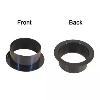 Соединитель воздуховода 100 мм, 1 шт., вентиляционный воздуховод из АБС-пластика