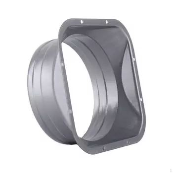 Соединитель воздуховода, фланцевый воздуховод, прямая вентиляционная труба, металлическая
