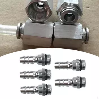 Соединитель воздуховода одинарного действия, многоцелевой, легкий, прочный, адаптер для аэрографа для инжекторов