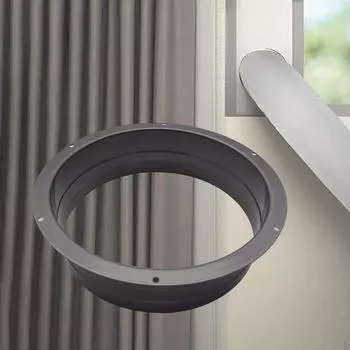 Соединитель воздуховода TZ-160, фланец шланга настенной трубы, прочный, круглый для эффективного нагрева потока