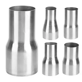Соединитель выхлопной трубы из нержавеющей стали, переходник для трубки, модифицированная деталь редуктора 63MM / 76MM