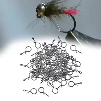 Соединители крючков для нахлыста для легкой смены приманки M