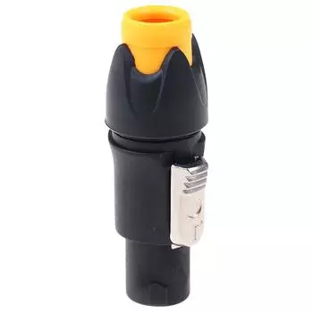 Соединители Speakon Nl4Fc 4-полюсный штекер Разъем аудиокабеля для динамиков