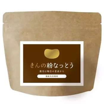 соевые бобы, произведенные в Фукуоке Ogarand Kinnoko Natto 85 г Полностью порошкообразный натто Порошкообразный натто отечественного производства Натто [с использованием префектуры] без добавок