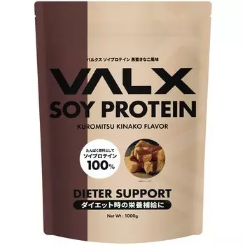 Соевый белок VALX Bulk 1 кг, со вкусом черного меда и соевых бобов, женский, растительный соевый белок, под контролем Ёсинори Ямамото, произведено в Японии
