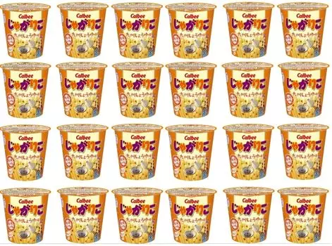 Соевый соус Calbee Jagariko Kyushu со вкусом 52 г x 24 шт.