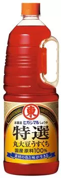 Соевый соус Higashimaru Special из цельных соевых бобов Usukuchi Soy Sauce 1.8LHD