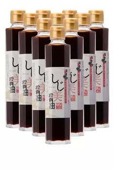 Соевый соус Hokubei Shijimi 200 мл x 10 бутылок Соевый соус Ozora Zanmai Shijimi с моллюсками из озера [используется Абасири, Хоккайдо]