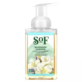 SoF, Hydrating Foaming Hand Wash, with agave juice, blooming jasmine scent, 236ml (8fl oz)