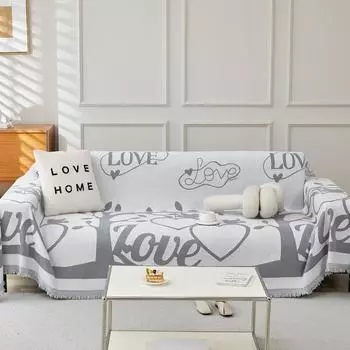 Sofa Cover Cloth Double-sided Ins Light Luxury High-end Modern Anti-slip Sofa Towel New Sofa Cover Anti-cat Claw 180*130cm