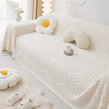Sofa Cover Cloth Four Seasons Universal Simple Modern Dustproof Sofa Cover All-Inclusive Universal Cover Backrest Cushion 175*130cm