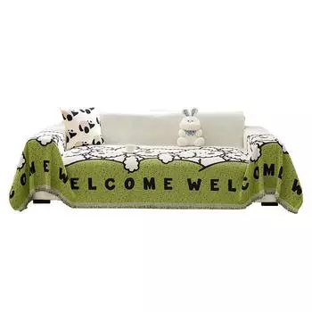 Чехол для дивана, чехол для дивана, универсальный, Four Seasons, полотенце для дивана из шенилла, подушка для дивана из мультфильма, пылезащитный чехол для дивана, одеяло для дивана 180*130cm