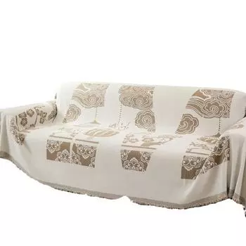 Sofa Cover Cloth, High-end Chinese Style, High-end Modern Anti-slip Sofa Towel, New Sofa Cover, Anti-cat Claw 180*130cm