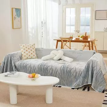 Sofa Cover Cloth Non-Slip Seat Mat Summer Advanced Sense a Whole Piece of Dustproof Full Cover Sofa Cover 180*130cm