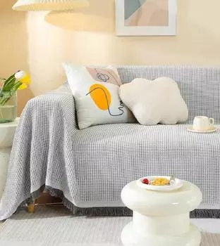 Sofa Cover Luxury Double Sided Chenille Anti-cat Scratch Cover Sofa Cover All Seasons Blanket Sofa Towel Anti-cat Scratch Cover 90x90