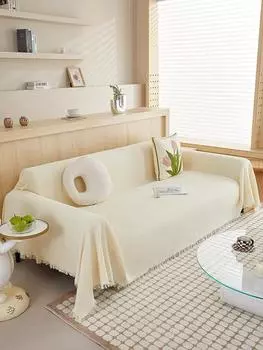 Sofa Covers Four Seasons Universal Sofa Cushion Thickened All-inclusive Sofa Cove Windproof Cat SandSofa Cover 90x90