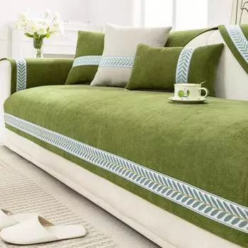 Sofa Cushion Four Seasons Universal Living Room Light Luxury High-Grade Sofa Cover Non-Slip Backrest Armrest Cover Towel 70*70cm