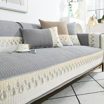 Подушка для дивана Four Seasons Универсальная нескользящая Простая современная подушка Универсальный универсальный чехол для полотенец на спинку Тканевый чехол для дивана Чехол 70*70