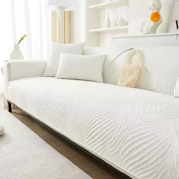 Sofa Cushion Four Seasons Universal Non-Slip Cover Towel Modern Simple Sofa Cover Cover All-Inclusive Summer Cushion 50*70cm