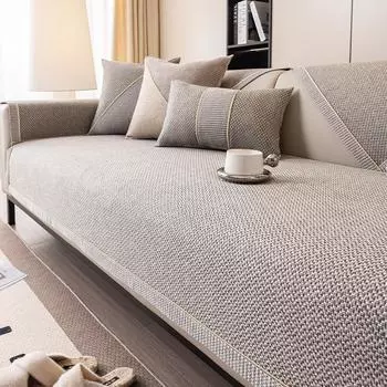 Подушка для дивана Нескользящая устойчивая к пятнам подушка Дышащий и простой современный чехол для дивана Универсальный чехол Advanced Sense 70*70cm