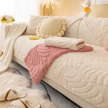Sofa Cushion Non-Slip Thickened Cushion Simple Sofa Cover Cover Cloth Sofa Cover All-Inclusive Cover 70*70cm