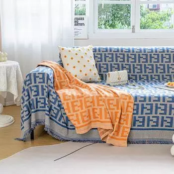 Sofa Towel Cover Cloth Four Seasons Universal Non-Slip Sofa Cover Anti-Scratching Dustproof 180*130CM