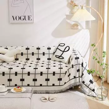 Sofa Towel Four Seasons Universal Non-Slip Seat Cushions Simple Modern Sofa Cover Cloth High Sense Sofa Cover Full Cover Towel 180*130cm