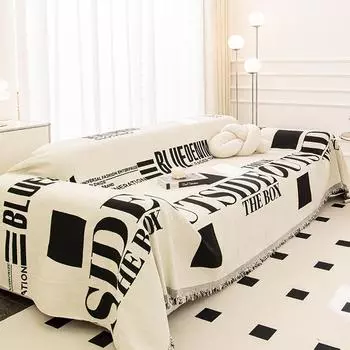 Sofa Towel Four Seasons Universal Non-Slip Chenille Cushion Modern Living Room Leather Sofa Cover Cover Cloth 180*130cm