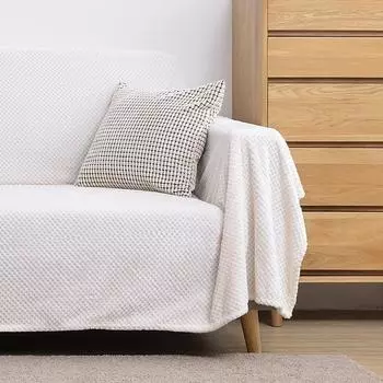 Sofa Towel Non-Slip Double Sofa Cushion Sofa Slipcover Thick Pineapple Lattice Sofa Cover Cloth 70*90cm