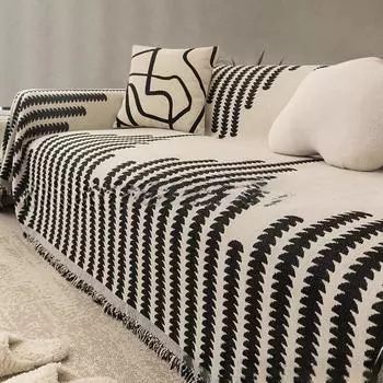 Sofa Towel Popular Simplicity Modern Light Luxury Advanced Sense Sofa Cover Non-Slip Seat Cushions Cover Cloth 180*130cm