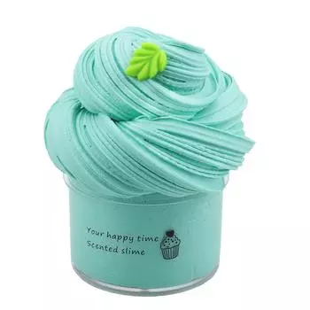 (Софиелес)DIY поставки слизи фруктовая слизь ароматерапия давление детская игрушка слизи синий