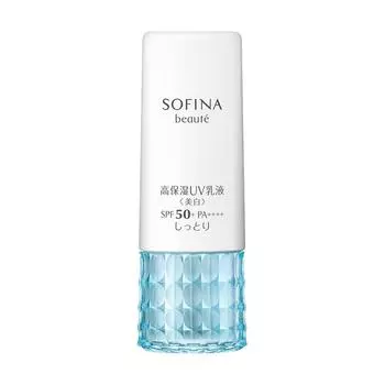 Sofina Beaute Highly Moisturizing UV Emulsion Moist 30g (Whitening) SPF50+ PA++++ [Quasi-drug]