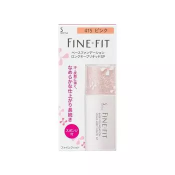 Sofina Fine Fit Base Foundation Long Keep Liquid SP 415 Pink