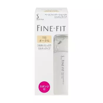 Sofina Fine Fit Base Foundation UV Milky Type 113 Ocher