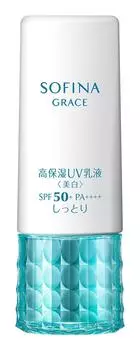 Sofina Grace Высокоувлажняющая УФ-эмульсия Moist SPF50 (беление) PA+++ [Квази-наркотик]