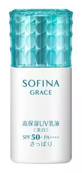 Sofina Grace Высокоувлажняющая УФ-эмульсия освежающая SPF50 (беление) PA+++ [Квази-наркотик]