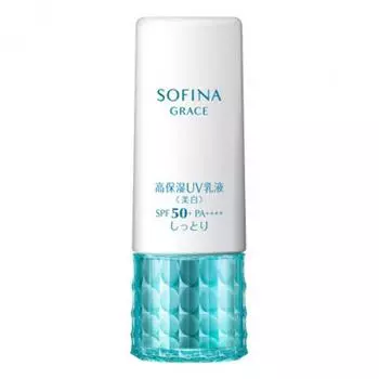 Sofina Grace Высокоувлажняющая УФ-эмульсия отбеливающая Spf50+ Pa++++ Moist [30 г]
